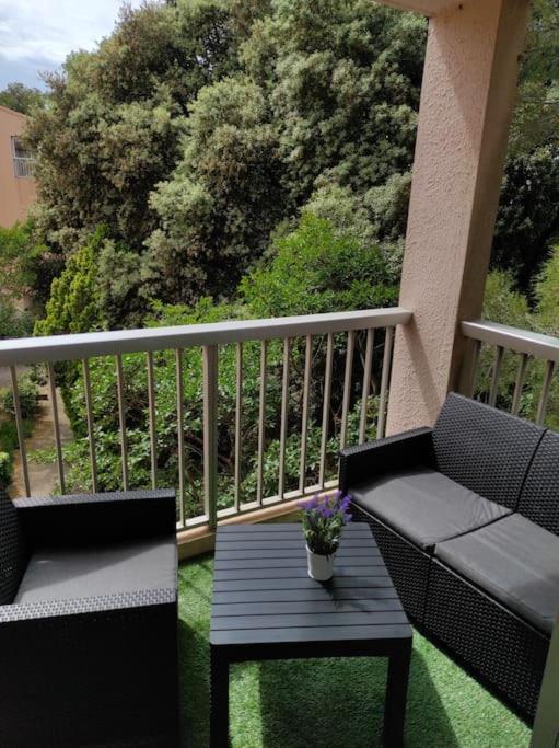 Charmant Studio Climatise 24 M2 Terrasse A 100M De La Plage แซ็ง-ม็องดรีเย-โซร์-แม ภายนอก รูปภาพ