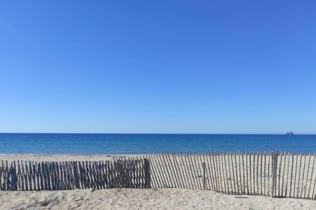 Charmant Studio Climatise 24 M2 Terrasse A 100M De La Plage แซ็ง-ม็องดรีเย-โซร์-แม ภายนอก รูปภาพ