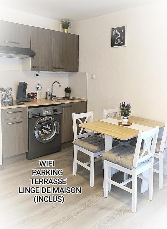 Charmant Studio Climatise 24 M2 Terrasse A 100M De La Plage แซ็ง-ม็องดรีเย-โซร์-แม ภายนอก รูปภาพ